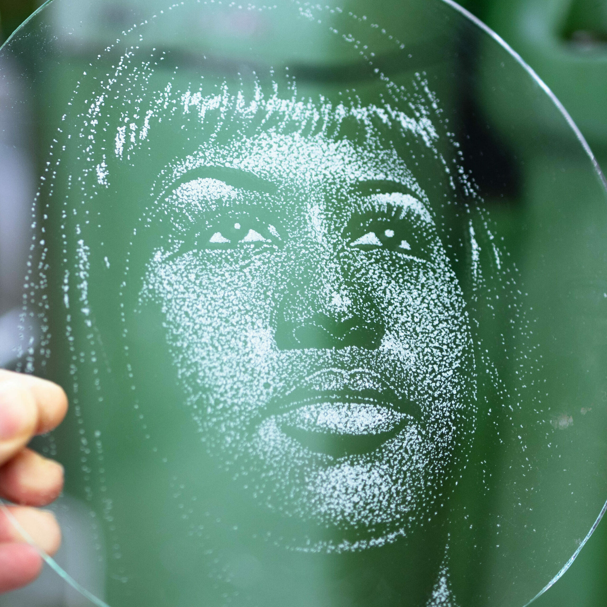 gravure sur verre