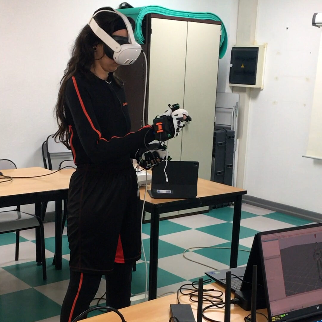 Modelage en VR et motion capture